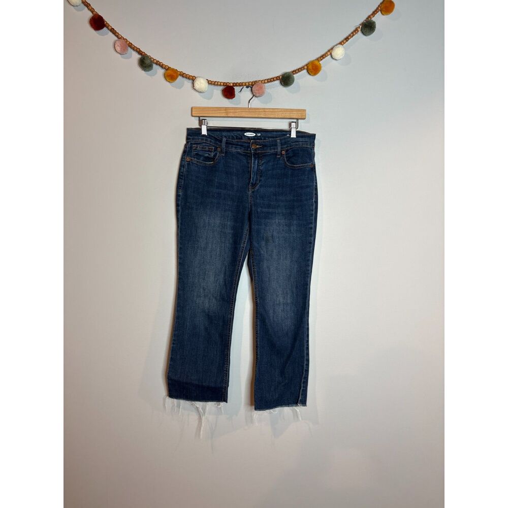 Old Navy dark wash Flare Ankle jeans